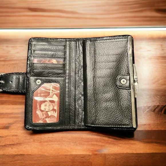 Brighton Quilted Fifth Avenue Shine Long Wallet - Picture 2 of 7